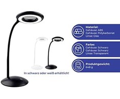 Maximex Lamp LED stalinis šviestuvas su padidinamuoju stiklu, Ø 14,8 cm