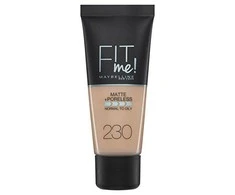 Makiažo pagrindas Maybelline Fit Me Matte+Poreless (230 Natural Buff) 30ml