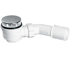 Sifonas McAlpine Pastlock sifonas su dangteliu 52mm chromas (HC252570B)