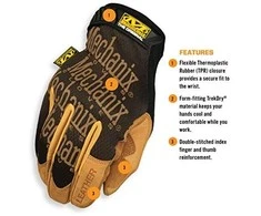 Pirštinės MECHANIX Durahide™ Original® Leather 10/L dydis