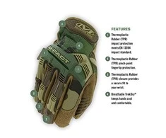 Mechanix Wear Pirštinės Mechanix M-Pact® Woodland Camo S dydis.