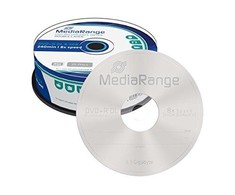 MediaRange DVD-R DL 8.5 GB 8x 25 vnt (MR469)