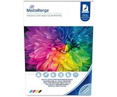 MediaRange MediaRange Fotopapier matt f. Tintenstrahldr. 105g 100 Blatt