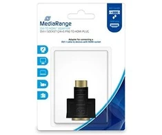 Adapteris AV MediaRange HDMI - DVI-D juoda (MRCS171)