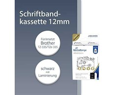 MediaRange MediaRange Tape ca. Brother TZ-335/TZe-335 12mm, 8m ws