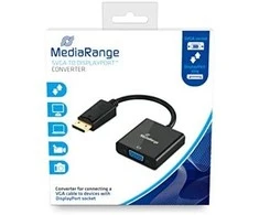Adapteris AV MediaRange DisplayPort – D-Sub (VGA) juodas (MRCS173)