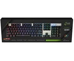 MediaRange MRGS101 klaviatūra Gaming USB QWERTZ Niemiecki Juodas, Sidabrinė