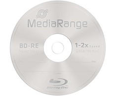 MediaRange BD-RE 25 GB 2x 10 vnt (MR501)