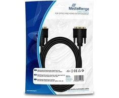 Kabelis MediaRange DVI-I - DVI-I 3m juoda (MRCS130)