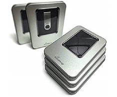 MediaRange MediaRange Aliuminio- Box Aufbewahrung von USB Sidabras