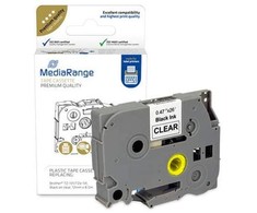 MediaRange Schriftbandka. Brother TZ-131/TZe-131 12mmx8m sw
