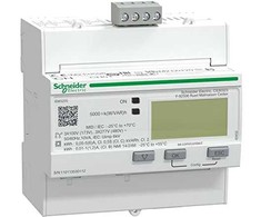 Schneider Electric Energiezähler, 3-phasig, 5A, erweiterte Messfunktion, Modbus, 1E/1A, MID konfo Schneider Electric