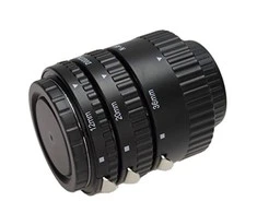 Objektyvas „MeiKe“ prailginimo žiedai, skirti „Nikon“ su AF ir ekspozicijos perkėlimu ECONO