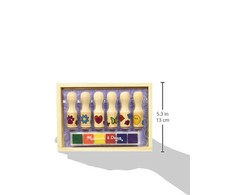 Medinių antspaudų su rankenėlėmis rinkinys Melissa &amp; Doug