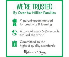 Melissa &amp; Doug Rinkinys Mediniai antspaudai + Kreidelės Antspaudai 26 dizaino MelissaDoug rašalai