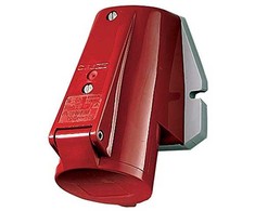 Mennekes Lizdas stałe 4P 16A 400V raudona IP44 1268 MEN1268 - MEN1268