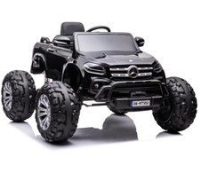 Lean Cars Vienvietis vaikiškas elektromobilis Mercedes DK-MT950 4x4, juodas