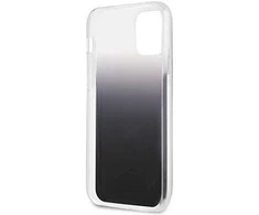 Mercedes Benz Apple iPhone 12 Mini Mercedes dėklas Transparent Line (MEHCP12SARGBK) juodos spalvos