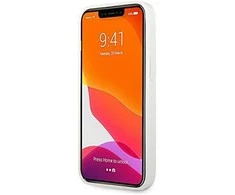 Mercedes MEHCP13SESPWH Apple iPhone 13 mini 5,4″ baltos spalvos kietas dėklas Sidabrinis Stars Pattern