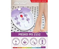 Masažinė kojų vonelė Mesko MS 2152, Baltos/Violetinės spalvos