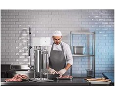 Mėsmalė Elektrinis dešrų užpildas su Royal Catering varikliu + 4 piltuvėliai 15L
