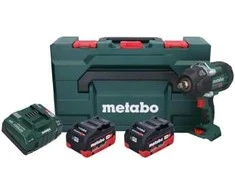 METABO Smūginis veržliasukis SSW 18 LTX 1450 BL 2x5,5Ah LiHD 1450Nm METABOX