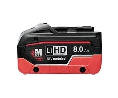 Metabo Akumuliatorius 8,0 Ah LiHD, 18 V 625369000