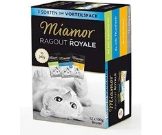 Mišinys MIAMOR Ragout Royale Kitten su galaretais 12x100g