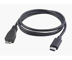 USB kabelis MicroConnect USB-C - mikroUSB 1 m juodasis (USB3.1CAMIB3.11)