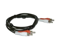 Kabelis MicroConnect RCA (Cinch) x2 - RCA (Cinch) x2 5m juoda (AUDCC5)
