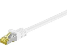 MicroConnect RJ-45 / RJ-45 cat.7 S / FTP 3m Baltas (SFTP703W)