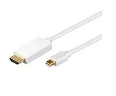 MicroConnect - Mini Displayport-HDMI, M/M, 5m, Baltas