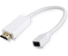 AV adapteris MicroConnect Rodyti Port Mini - HDMI Baltas (HDMMDP)