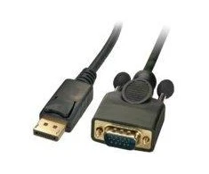 Kabelis MicroConnect DisplayPort - D- Sub (VGA) 3m Juodas (DP- VGA- MM- 300)