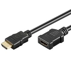 Kabelis MicroConnect HDMI – HDMI 0.5m juoda (HDM19190.5FV1.4)