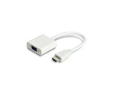 MicroConnect Adapteriai MICRO_CONNEC HDMI M, VGA F, 0.15m, baltas HDMVGA1