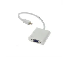 AV adapteris MicroConnect HDMI Micro - D- Sub( VGA) balta (HDMIDVGA)