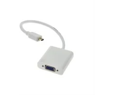 Adapteris AV MicroConnect HDMI Micro - D-Sub (VGA) balta (HDMIDVGA)