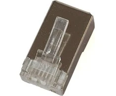 MicroConnect RJ45 MP8P8C CAT5E kištukas, ekranuotas, 10 vienetų (KON504-10)