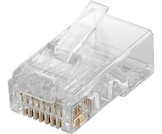MicroConnect RJ45 MP8P8C kištukas, Neapžiūrėtas CAT6A, 10 vienetų (CON511- 10)