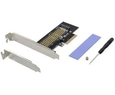 Kontroleris MicroConnect PCie x4 M.2 NVME SMD adapteris