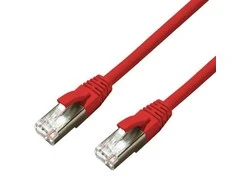 MicroConnect CAT6A S / FTP 1m raudonasis LSSH