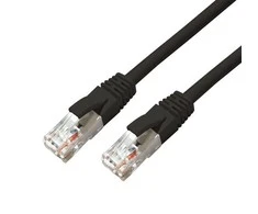 MicroConnect CAT6A UTP 15m Juodas LSZH