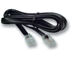 MicroConnect Patrick RJ12 - RJ45, 2m, Juodas (MK430S)