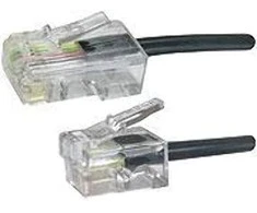 MicroConnect RJ-11/RJ-45 (M/M) 3m Juodas (MPK453S)