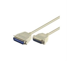 MicroConnect DB-25 – Centronics 36 kontaktų, 2m, Pilka (PRIGL2)