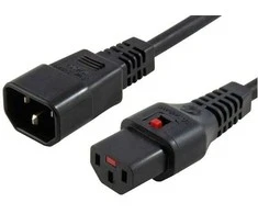 MicroConnect IEC LOCK C13–C14 maitinimo laidas