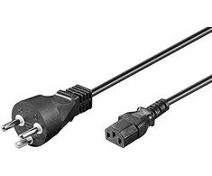 „MicroConnect“ maitinimo laidas DK 0,5 m IEC320 maitinimo laidas