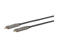 USB kabelis MicroConnect USB-C - USB-C 15 m juodas (MC-USB3.1C15OP)