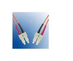 MicroConnect SC/PC-SC/PC 5m - 5 m - SC - SC - Male/Male - Oranžinis